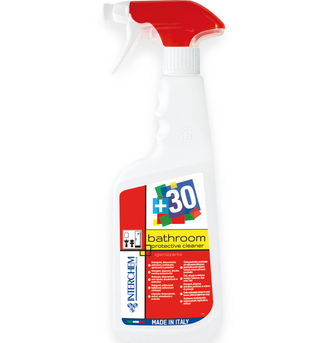 + 30 BATHROOM PROTECTIVE CLEANER