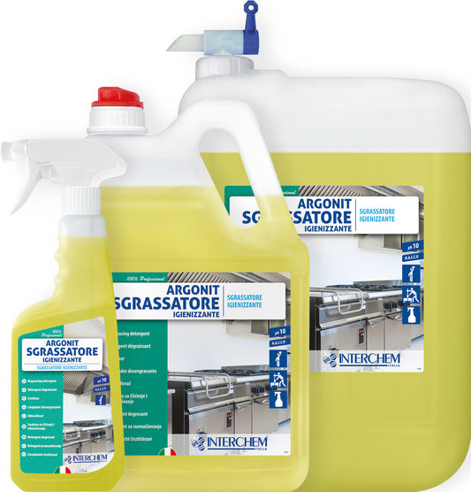ARGONIT SGRASSATORE CON IGIENIZZANTE