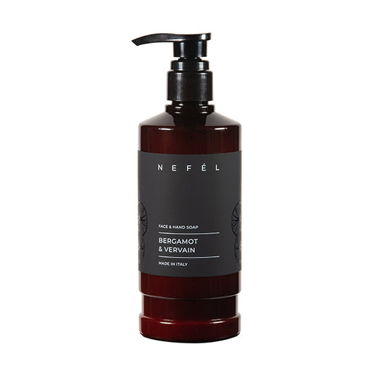 SAPONE LIQUIDO MANI E VISO NEFEL BERGAMOTTO E VERBENA